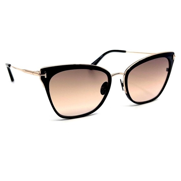Tom Ford Faryn TF843 01F 56/19/140 Sunglasses Authentic NEW!!! Retail 725$ - Picture 1 of 11